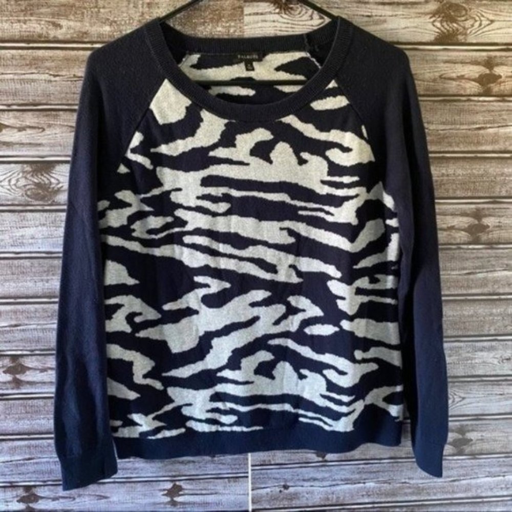 Talbots Camo Print Sweater‎ Size M